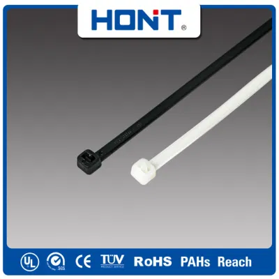 UV Black 7.2*350mm Cable Tie Accessories with 120lbs Tensile Strength