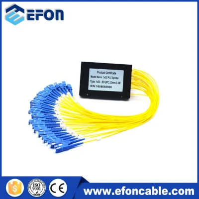 Efon ADSL 0.9mm Micro PLC 1*32 PLC Optic Fiber Splitter Price