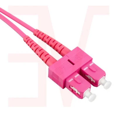 FTTH Drop Cable Cord Sc-LC Duplex Fiber Optic Patch Cord