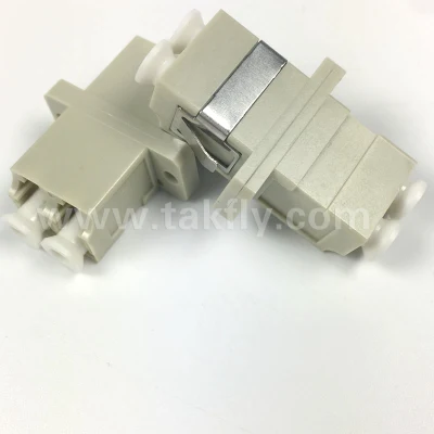 Multimode Duplex Fiber Optic LC Coupler/Adapter