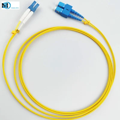 Sinlgemode Duplex LC/Upc-Sc/Upc Connector Fiber Optic Cable