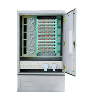 Manufacturer FTTH ODF Outdoor 144 288 576 Core Fiber Optic Cross Connect Cabinet Telecom Cabinet