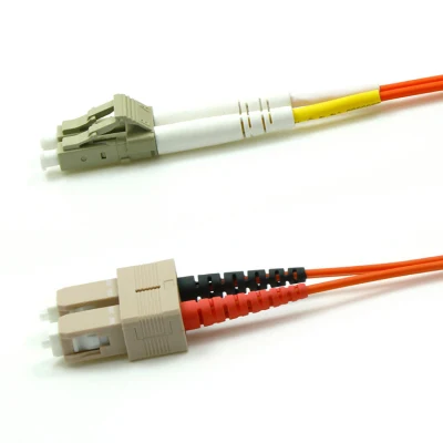 Communication Multimode LC Connector G651 Fiber Optic Patch Cord