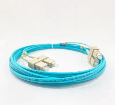 Om 2 Om3 Fiber Optic Patch Cord Multimode Jumper Om4 Optical Fiber Cable LC/Upc Connector LSZH Sc/Upc Connector