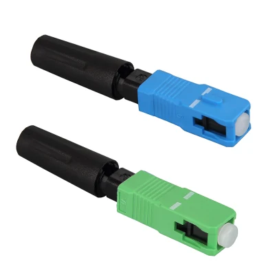 Surelink Factory Fiber Optic Fast Connector for FTTH Drop Cable Fibre Optical Fast Connector