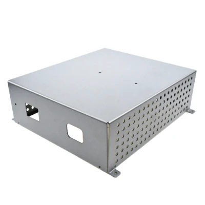 3u LC Duplex Sc Rack Mount Splicing Fiber Optic Patch Panel Termination Box ODF with Changeable Panel