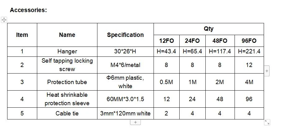 Rack Mount 48 Port Sc Upc/APC Outdoor Sliding Fiber Optic Patch Panel ODF Distribution Frame Price for Communication