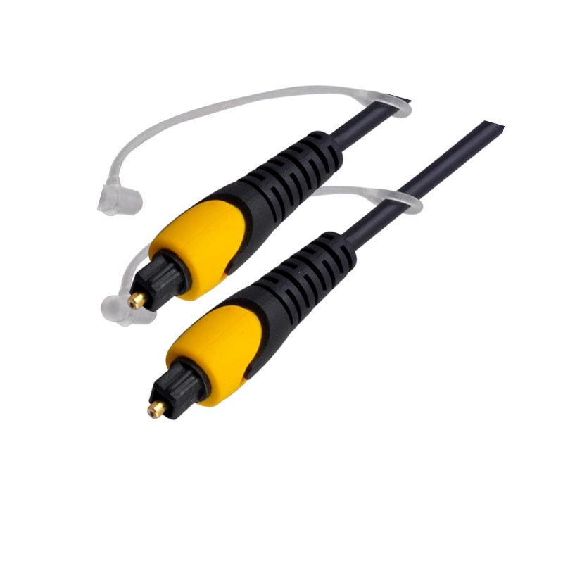 High Quality Dual Color Audio Optical Fiber Toslink Cable 1.8m