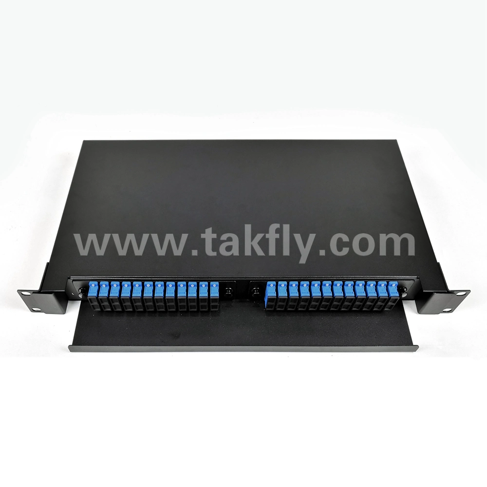 FTTH 48 Ports ODF Sc Port Fiber Optic Patch Panel