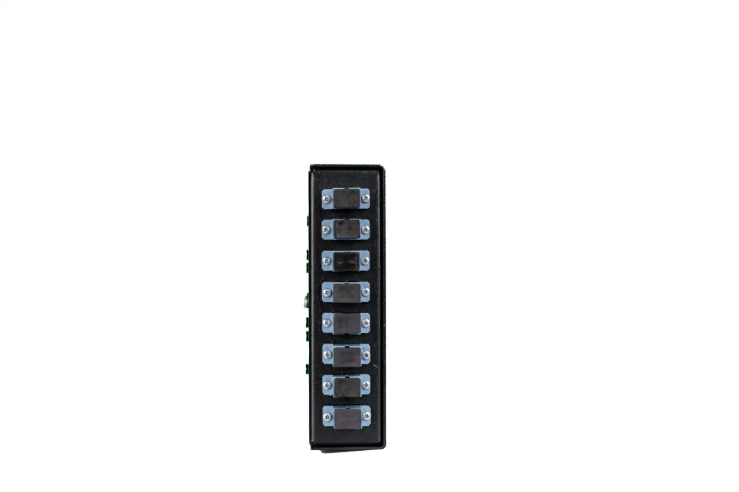 8 Cores Fibers Mini Small Compact Wall Mount Fiber Optic Patch Panel ODF Termination Box Small Size