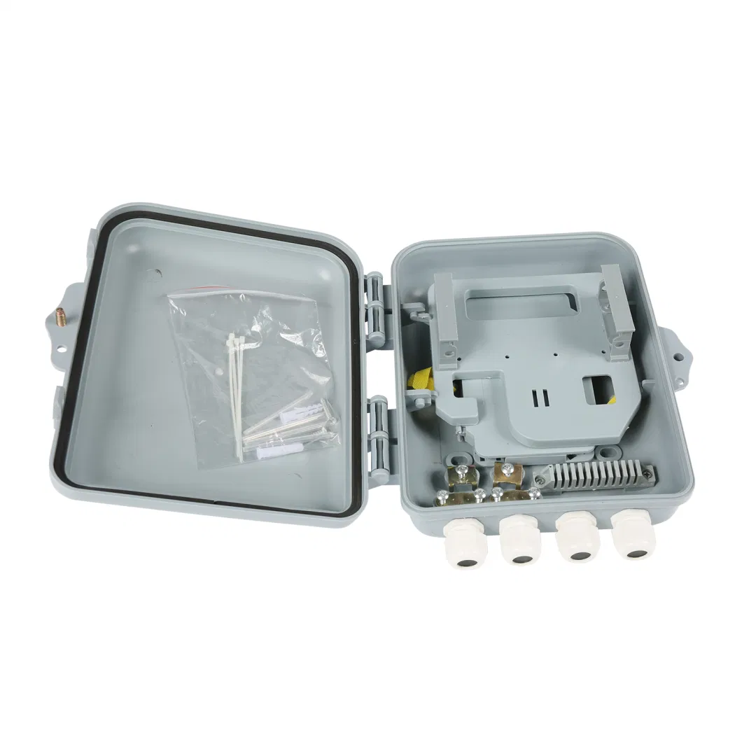 Outdoor 16core FTTH Fiber Optic Terminal Box with 1X16 PLC Splitter Nap Box