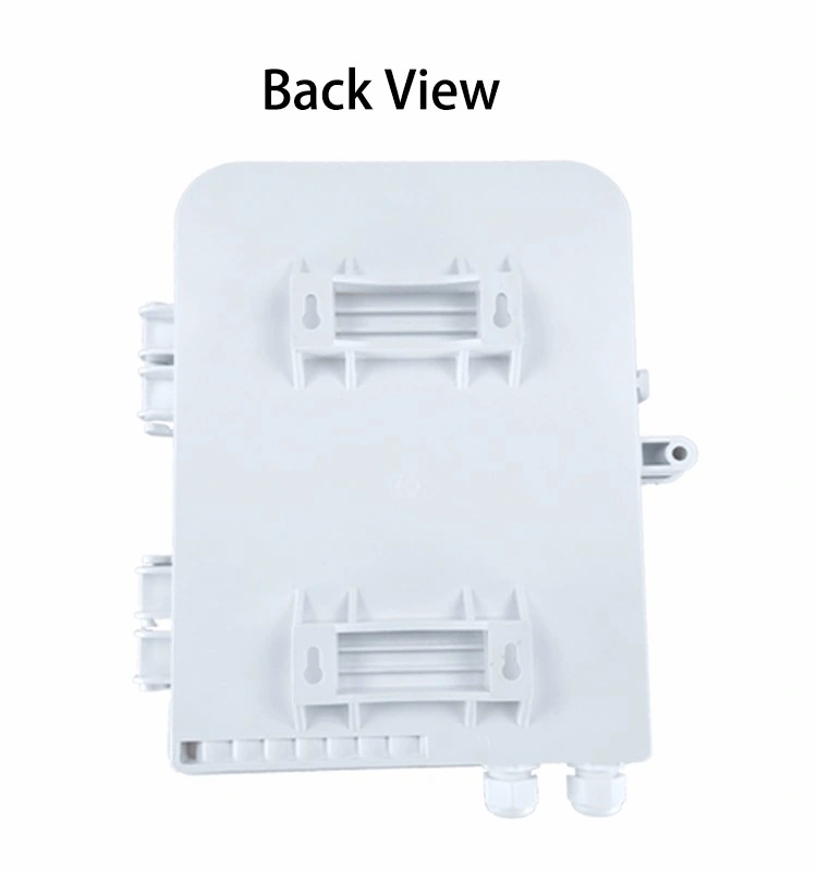 Plastic Outdoor Fiber Optics Splitter Cable Termination Box with 16 Cores