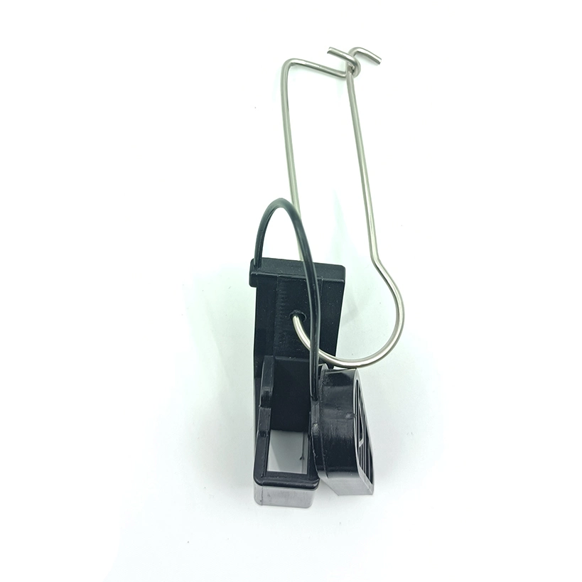 Optical Fiber Cable Drop Clamp Plastic Wire Clamp for FTTH ABC Cable