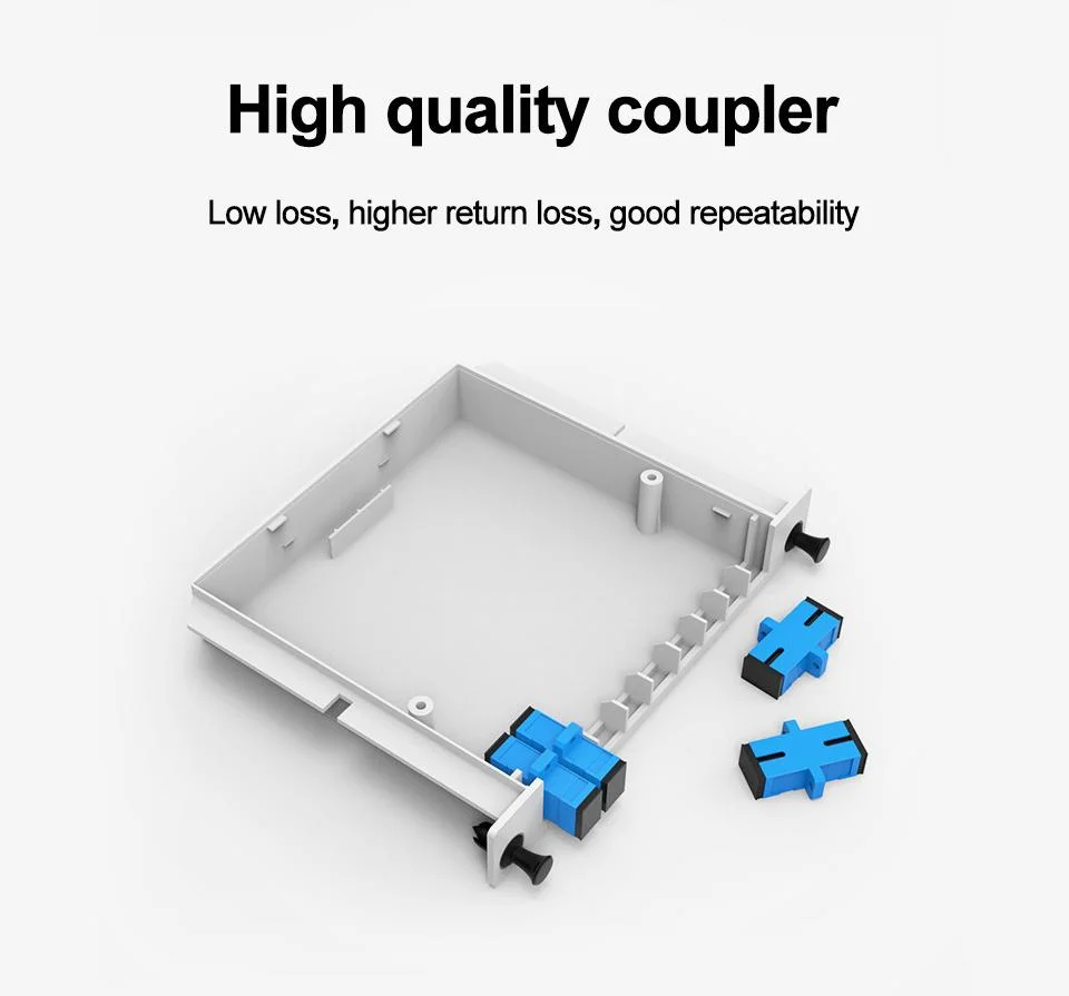 Lgx Cassette Type Fiber Optical Splitter 1*4 1*8 1* 16 1*32 Sc Upc APC Fibre PLC Splitter