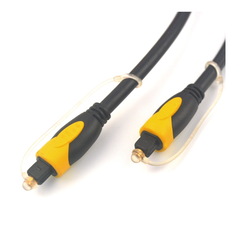 High Quality Dual Color Audio Optical Fiber Toslink Cable 1.8m