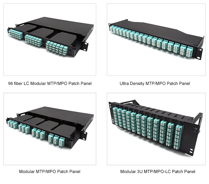 Stainless Steel Sc/LC Network Fiber Optic Patch Panel