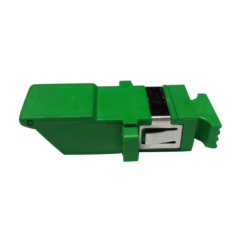 Fiber Optic Adapter Sm Sx Sc/APC Outer Shutter Adapter with Flange