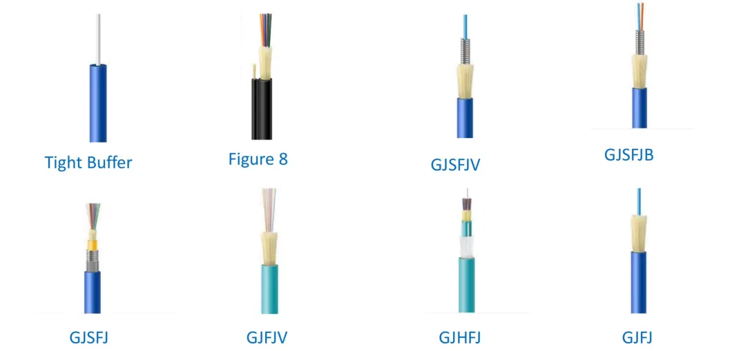 FTTH GYTS Outdoor 12 24 48 144 Cores Singlemode Underground Optic Optical Fiber Cable