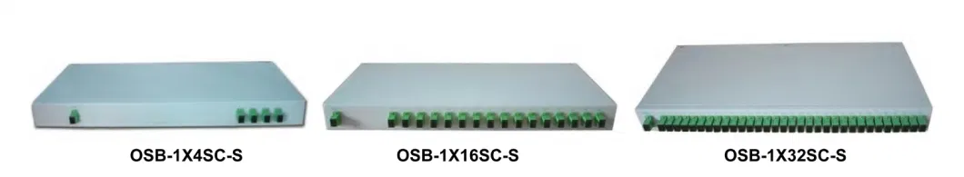PLC Splitter Fbt Splitter ABS Box Splitter 1*4 FC Optical Fiber Splitter