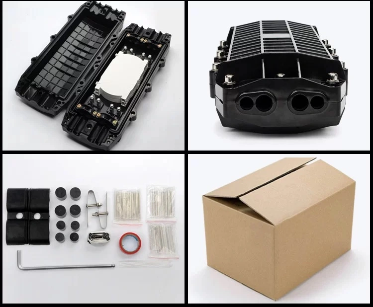 FTTX Fttp Fiber Termination Box Outdoor Optical Fiber Joint Box 8/12/16/24 Core Fiber Optic Splitter Splice Enclosure Box