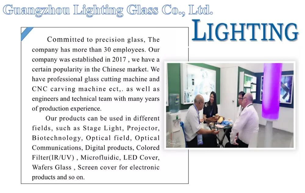 Low Fluorescent Glass, SCHOTT BOROFLOAT 33, 1.1mm Biomedical Glass