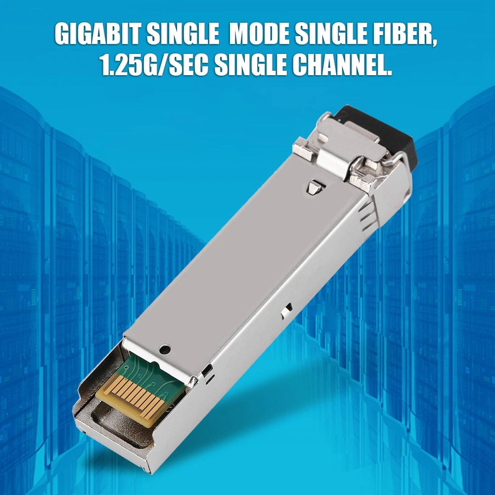 1.25g SFP Module Sm 1310/1550nm, 20km, Single Fiber LC/Sc, Ddm