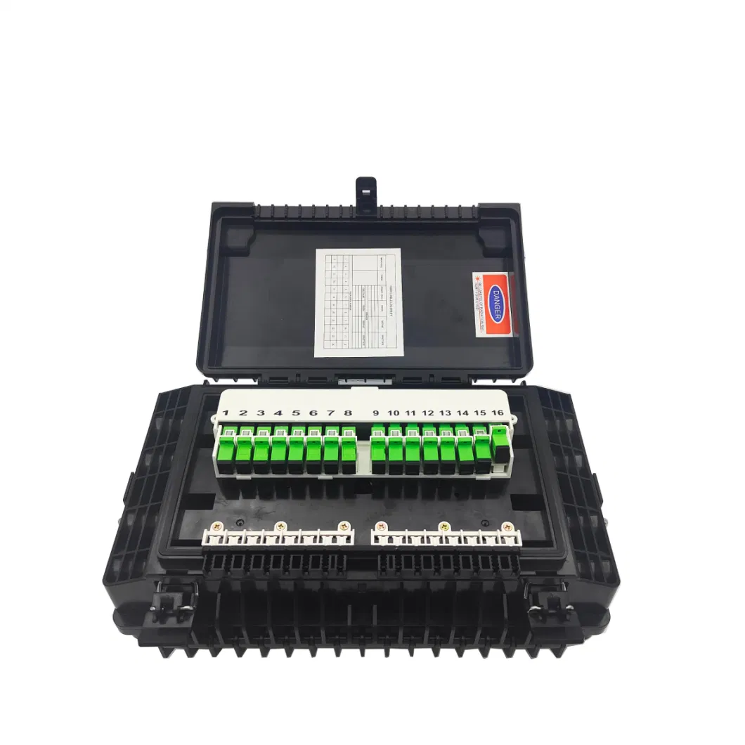 FTTH Fiber Optic Fdb 1X16 Nap Box Accessories with or Without Splitter