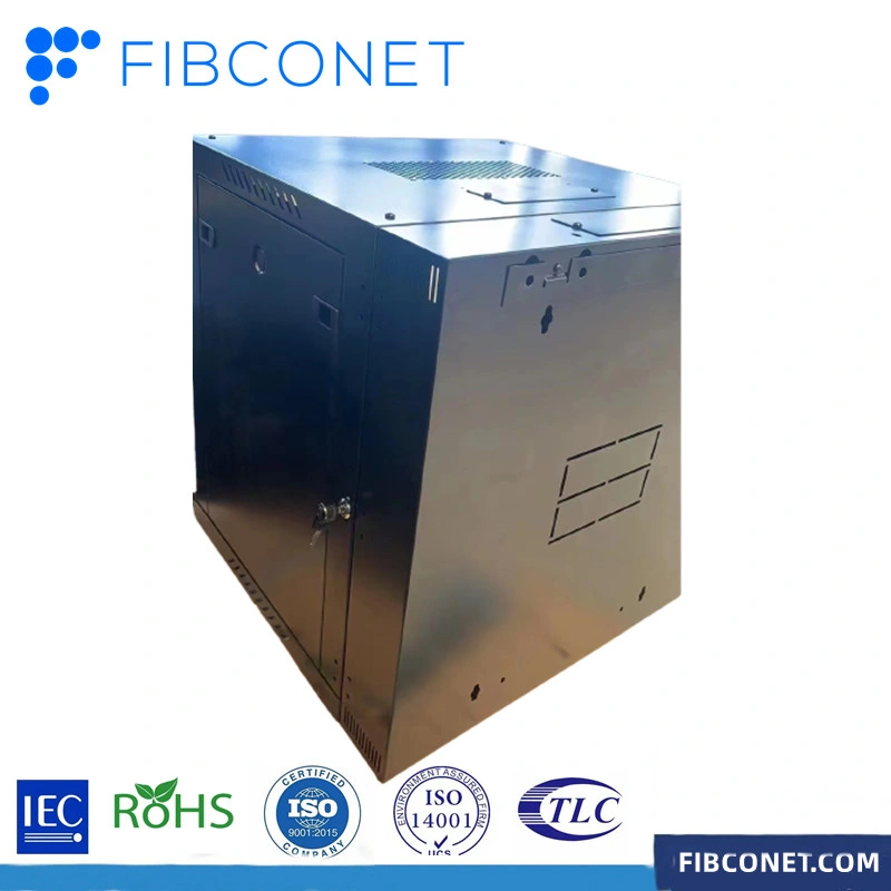 FTTH 12u 19inch Outdoor Optical Fiber Optic Network Cabinet with SPCC Material