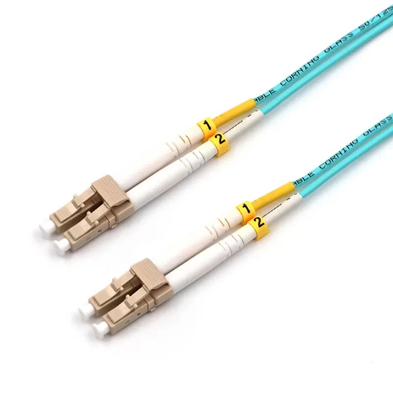 Jumper Fiber Optic Patch Cord LC-LC Om3 Multimode Duplex Cable Manufacturer FTTH Optical Fiber