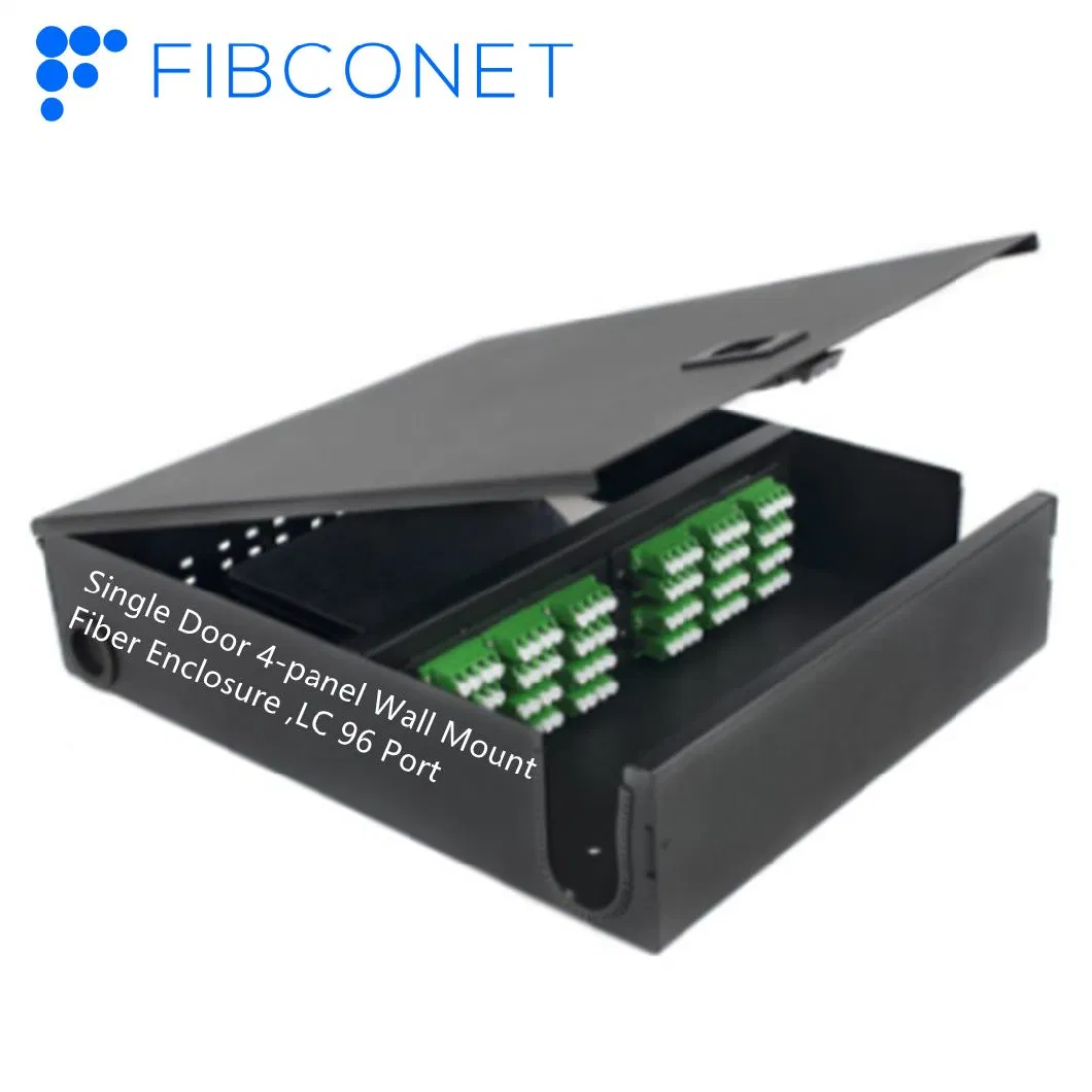 Stainless Steel Sc/LC Network Fiber Optic Patch Panel