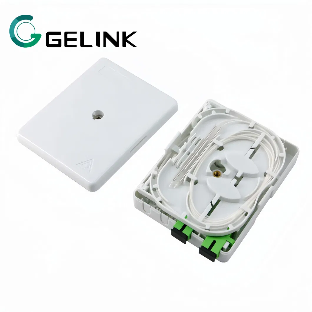 1/2core Ftb Otb FTTH Mini Fiber Optic Faceplate Small Terminal Box