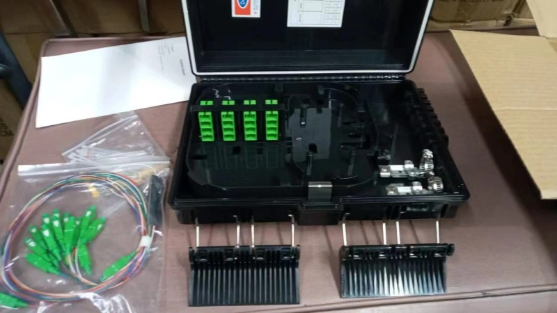 FTTH/FTTX High Quality Fiber Optic 16 Cores UV Resistance Distribution Box