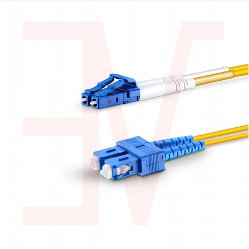 FTTH Drop Cable Cord Sc-LC Duplex Fiber Optic Patch Cord