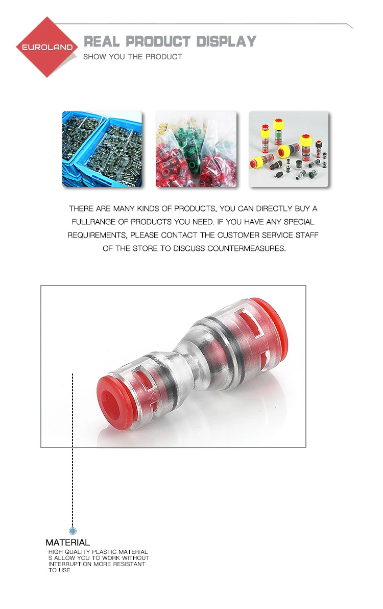 16mm Manufacturer with High Quality in Green Microduct Connectors/Fittings/Trasparent for Fibre Optic Cable