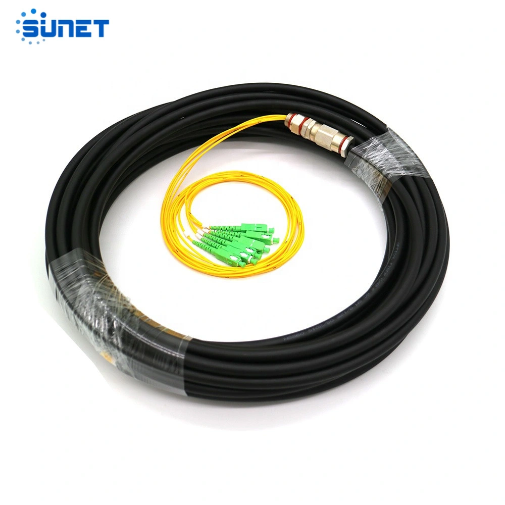 Outdoor Sc LC LC Waterproof FTTH Drop Fiber Optic/Optical Patch Cord Drop Cable Jumper Pigtail