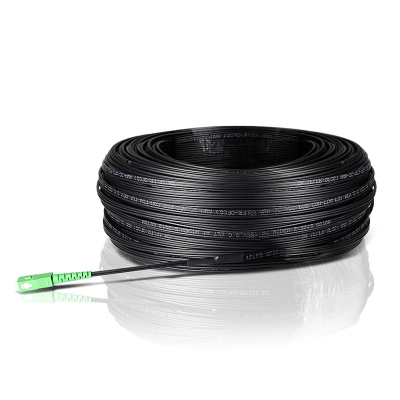 Wholesales Indoor and Outdoor Drop Cable White Sc/APC Upc LC Fiber Optic Patch Cord for FTTH Solution
