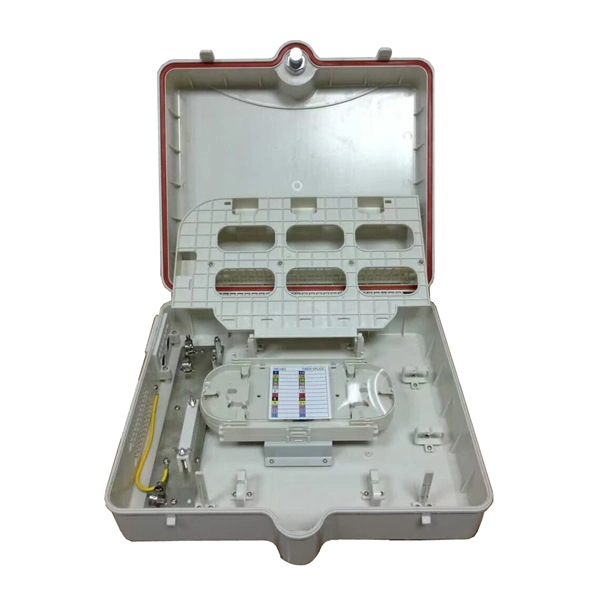 FTTX Fiber Optic Communication Devices 48 Cores Distribution Panel Fiber Access Terminal Box