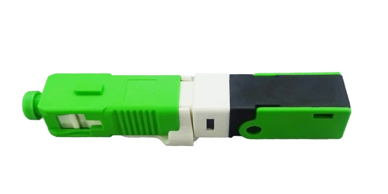 Single Mode Fast Connector for Fibre Drop Patch Cable Sc APC Upc FTTH Quick Connector Assembly ESC 250d Connector