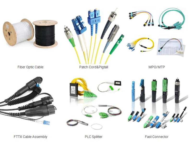 Pre-Connectorized Fiber Optic Cable Distribution 16 Cores Box for The FTTX Network