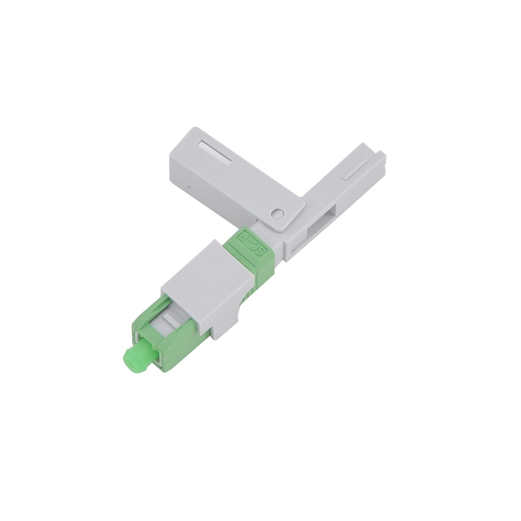 FTTH Quick Field Assembly Fiber Optic Sc APC Fast Connector