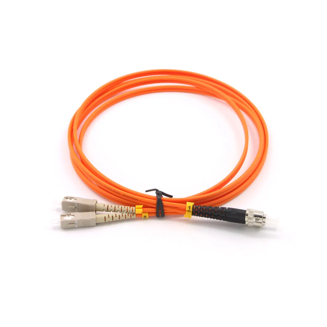 China LC, Mu, E2000, SMA, DIN, D4, FC, St, FC FTTH Indoor Outdoor Armoured Drop LSZH PVC Fiber Optic Optical Patch Cord Pigtail Jumper Cable