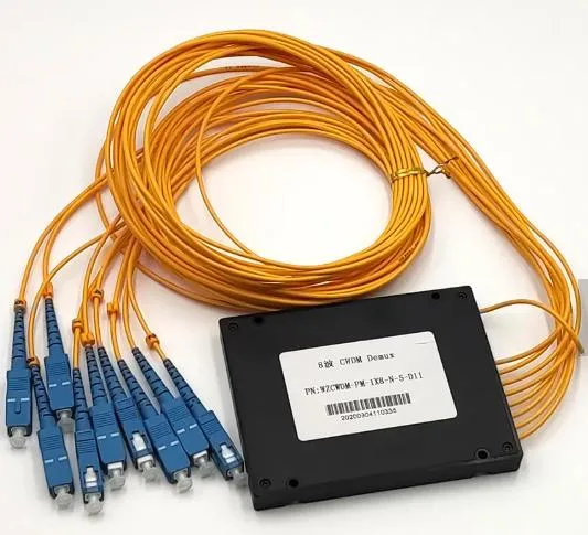 4/6/8/12 Channels CWDM Mux Demux Lgx Cassette Module Single/Dual Wavelength Splitter