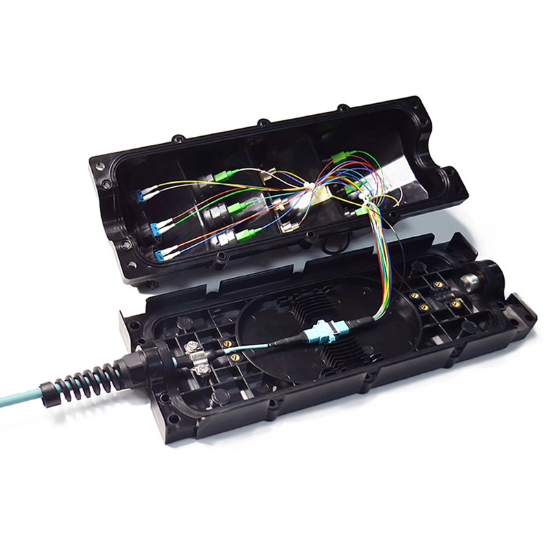 IP68 FTTX Enclosure Waterproof Fiber Optic Splice Closure Optical Cable Splice Joint Box with MPO Connection