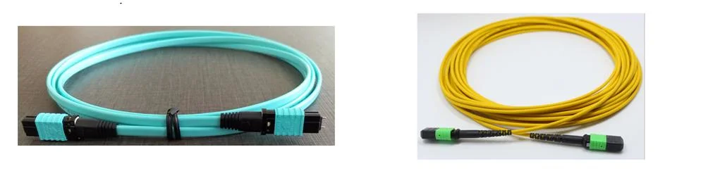 FTTH Fiber Optic with Cable Connector G652D G657A1 Om3 Om4 LSZH MPO-MPO Patch Cord
