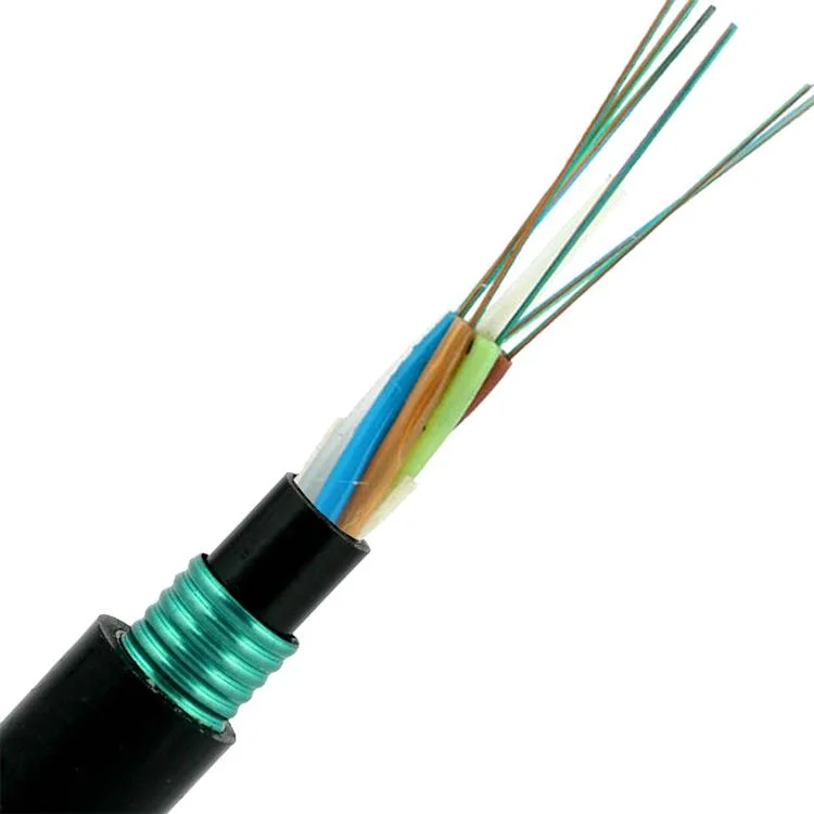 Manufacturing Non-Metal Outdoor Optic Fiber Cable GYFTY 24 Core Single Mode G652D Fiber Optic Cable/Optic Fibre Cable