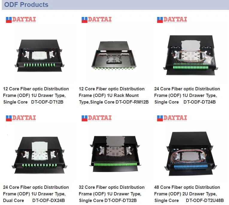 24 Port Fiber Optic Distribution Frame (ODF) Terminal Box ODF