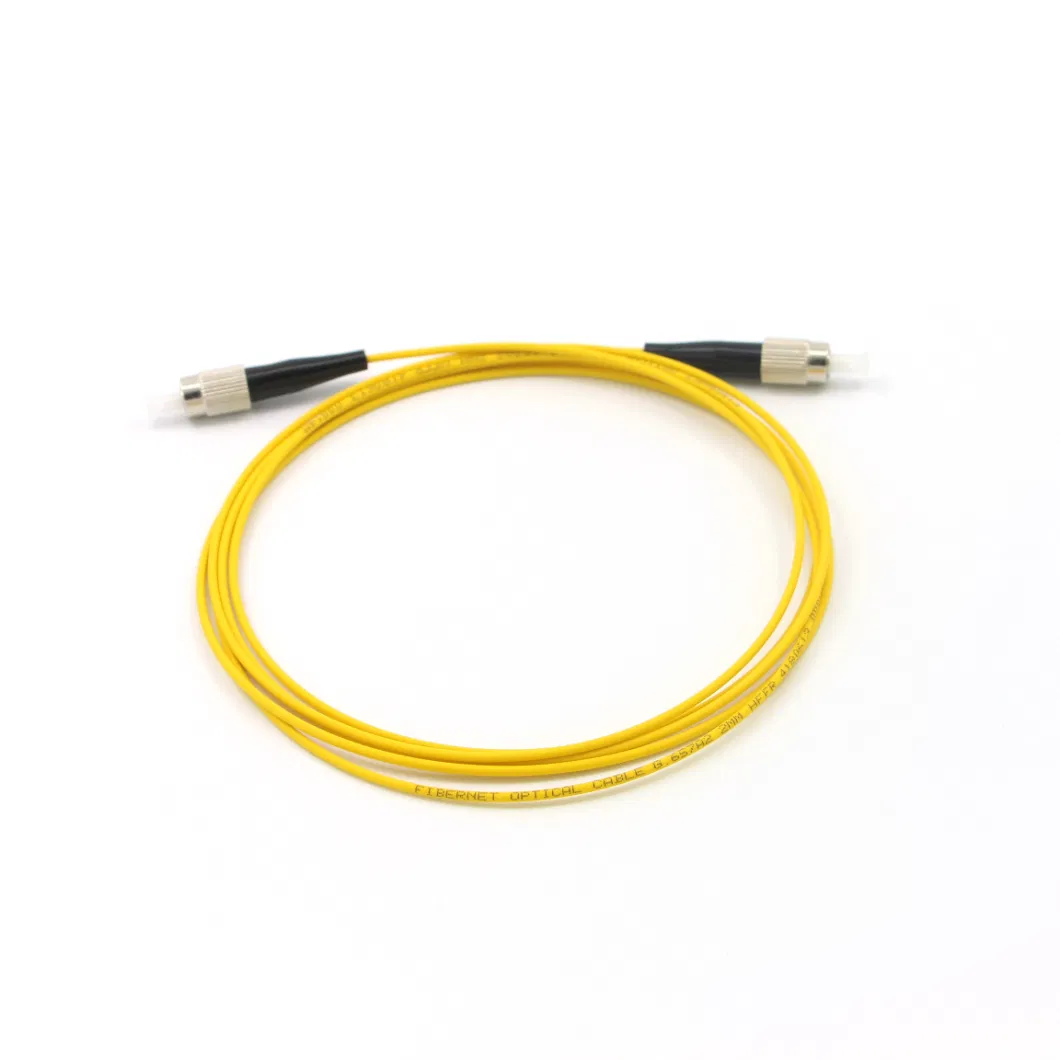 China LC, Mu, E2000, SMA, DIN, D4, FC, St, FC FTTH Indoor Outdoor Armoured Drop LSZH PVC Fiber Optic Optical Patch Cord Pigtail Jumper Cable