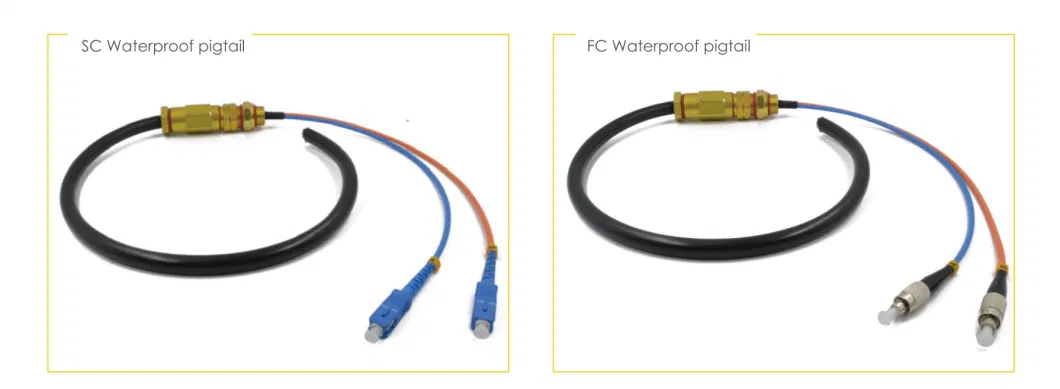 Fiber Optic Outdoor Waterproof Pigtail Optical Fiber Pigtail