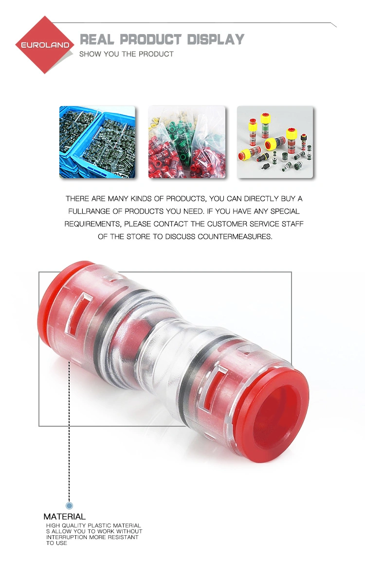 Microduct Straight Connector 5/3.5 mm Push Fit with Factory Price