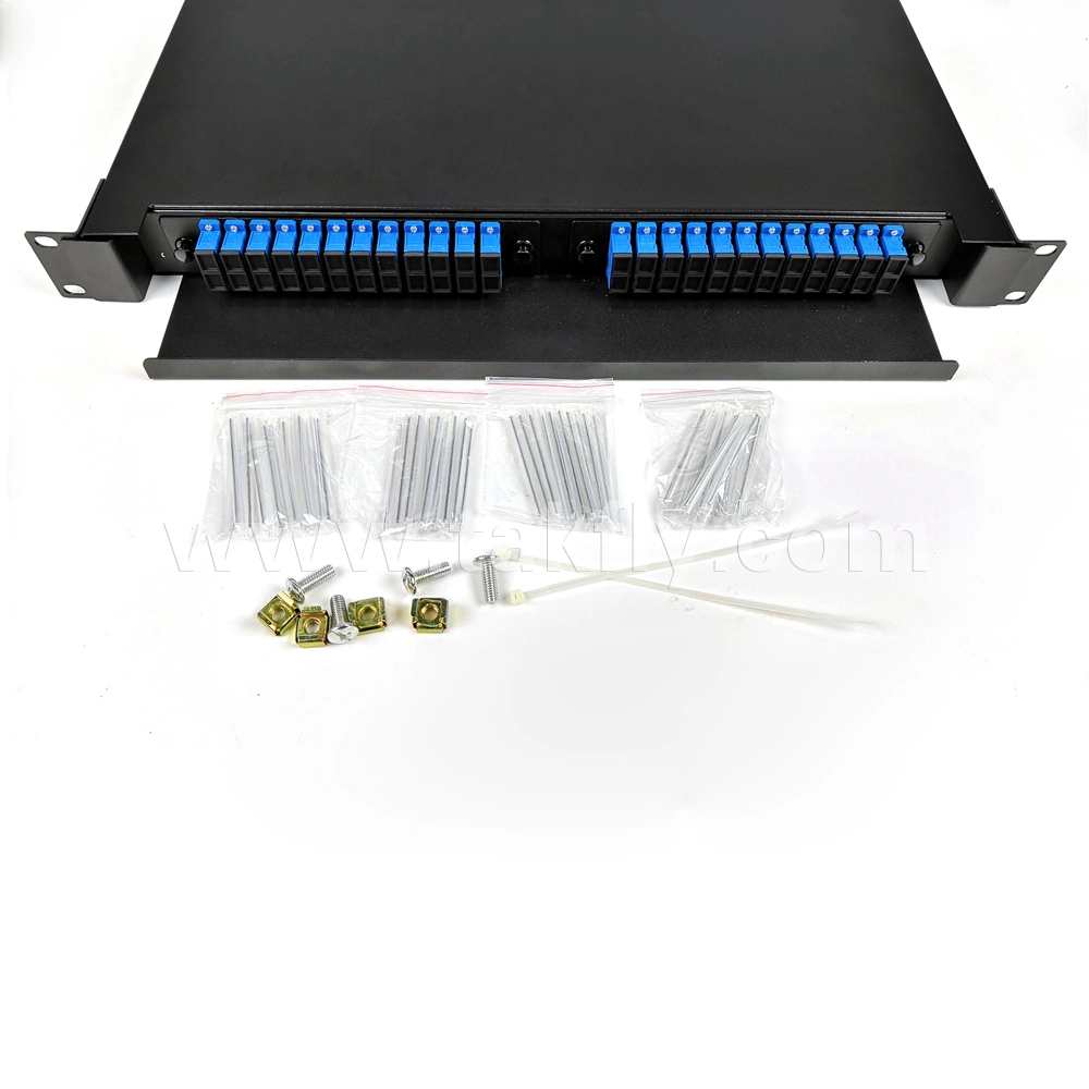 FTTH 48 Ports ODF Sc Port Fiber Optic Patch Panel